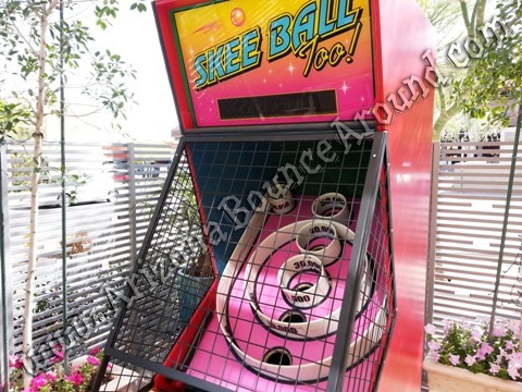 arcade skee ball machine rental phoenix, Arizona